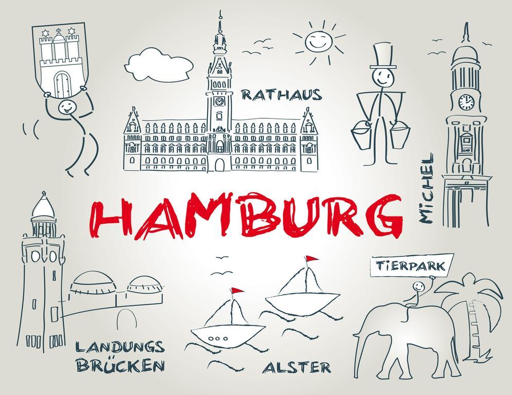Das Elbcottage Hamburgo Exterior foto